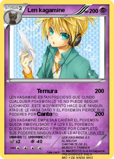 Pokemon Len kagamine