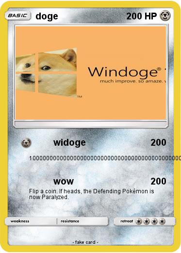 Pokemon doge