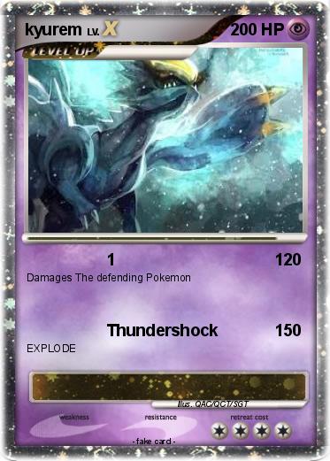 Pokemon kyurem