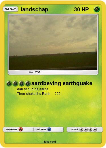 Pokemon landschap