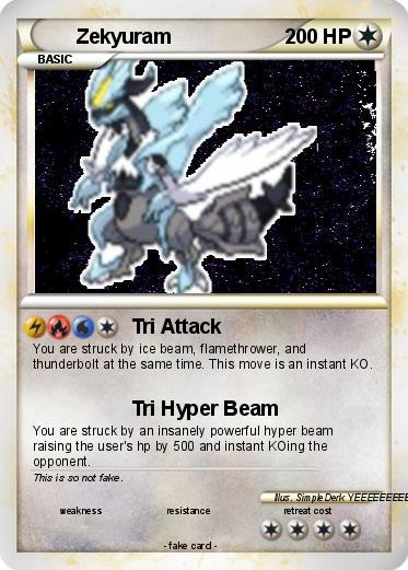 Pokemon Zekyuram