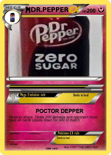 Pokemon DR.PEPPER