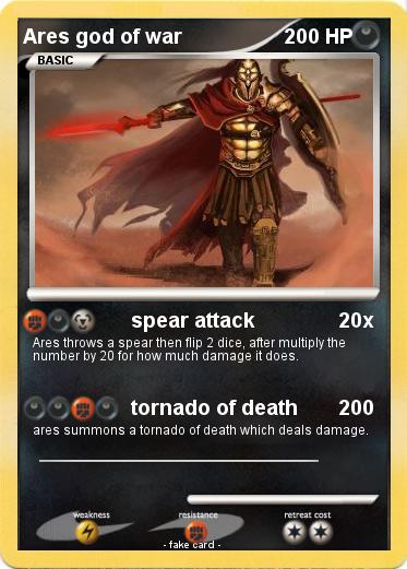 Pokemon Ares god of war