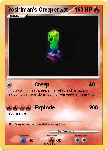 Pokemon Yoshiman's Creeper