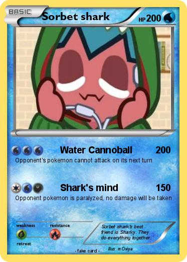 Pokemon Sorbet shark