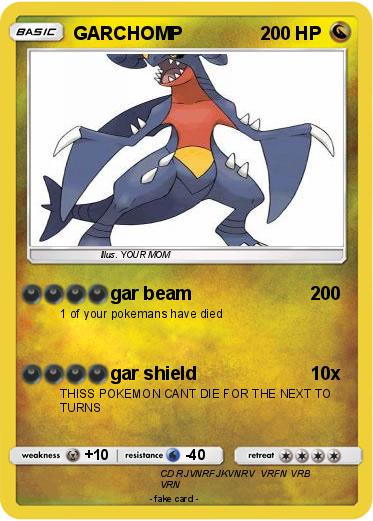 Pokemon GARCHOMP