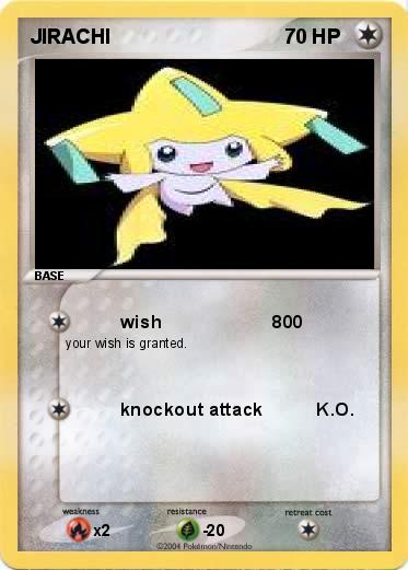 Pokemon JIRACHI