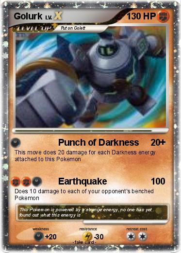 Pokemon Golurk