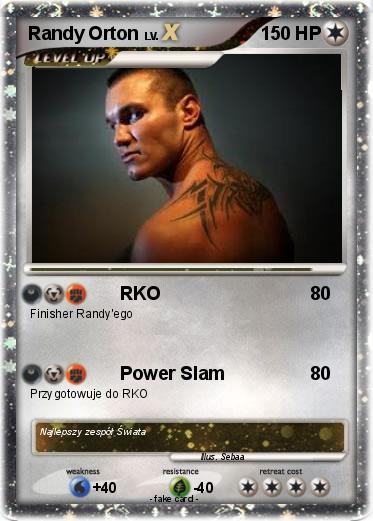 Pokemon Randy Orton