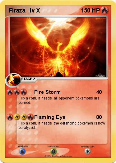 Pokemon Firaza   lv X
