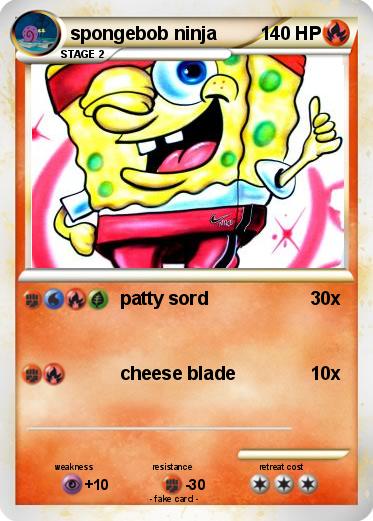 Pokemon spongebob ninja