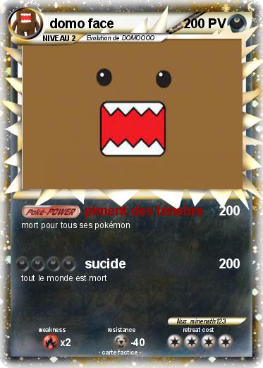 Pokemon domo face