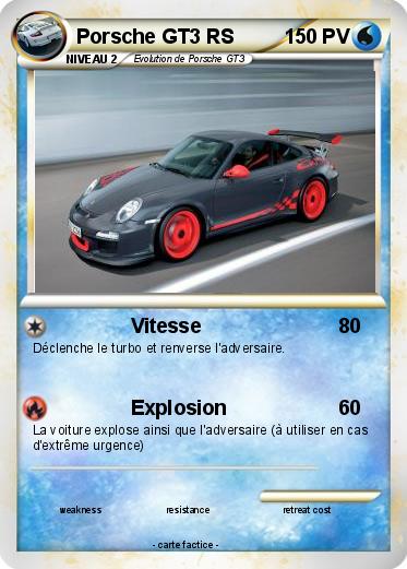 Pokemon Porsche GT3 RS