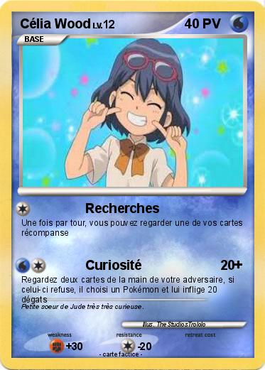 Pokemon Célia Wood