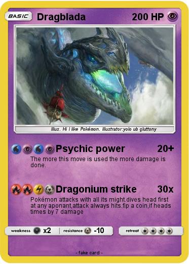 Pokemon Dragblada