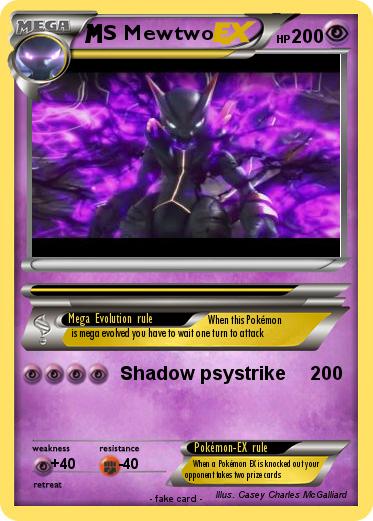 Pokemon S Mewtwo
