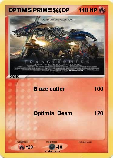 Pokemon OPTIMIS PRIME!$@OP