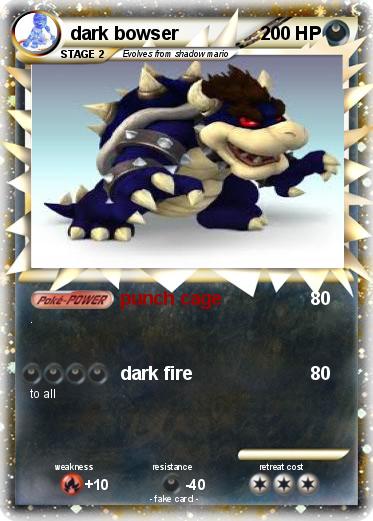 Pokemon dark bowser