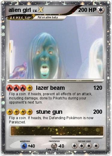 Pokemon alien girl