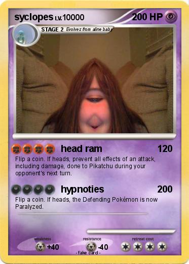Pokemon syclopes