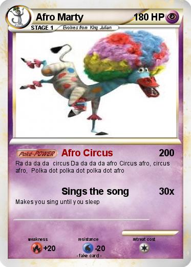Pokemon Afro Marty
