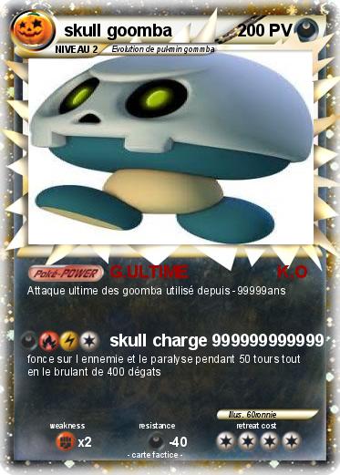 Pokemon skull goomba