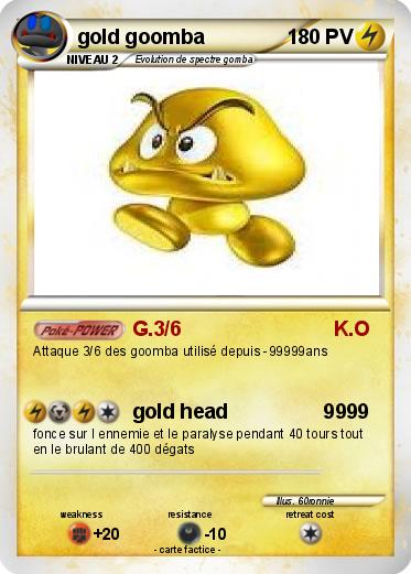 Pokemon gold goomba