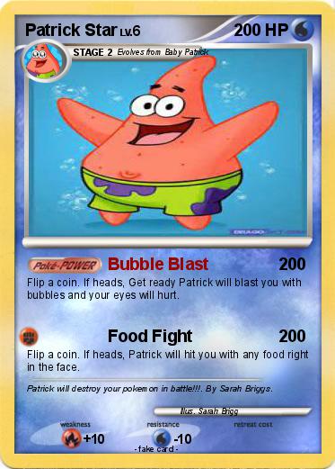 Pokemon Patrick Star