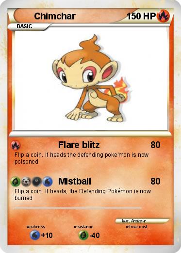 Pokemon Chimchar