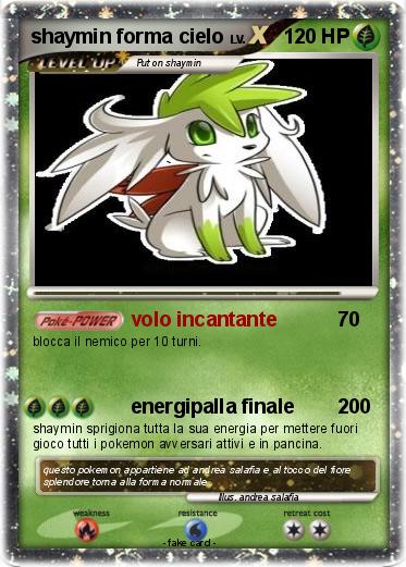 Pokemon shaymin forma cielo