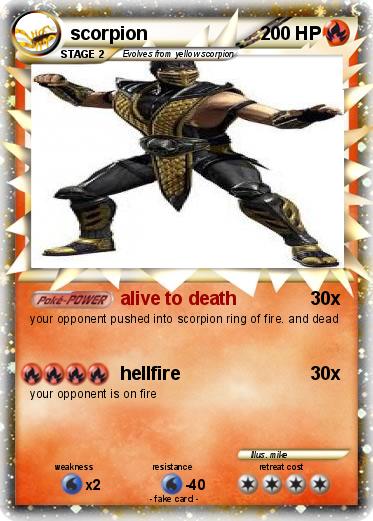 Pokemon scorpion