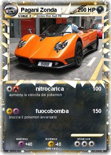 Pokemon Pagani Zonda
