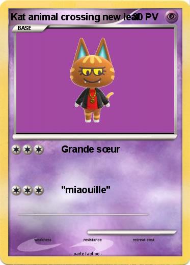 Pokemon Kat animal crossing new leaf