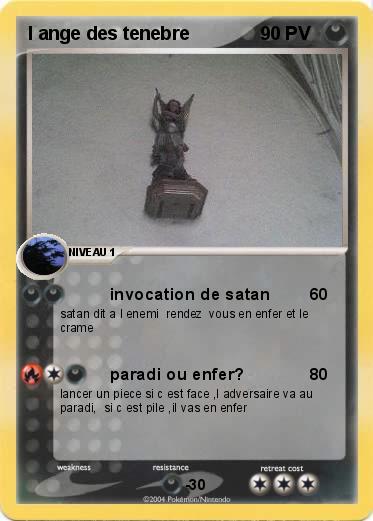 Pokemon l ange des tenebre