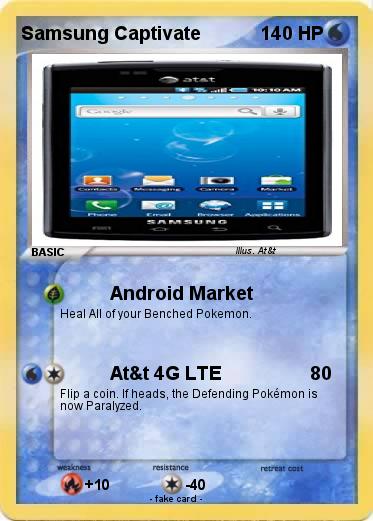 Pokemon Samsung Captivate