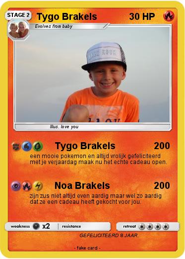 Pokemon Tygo Brakels