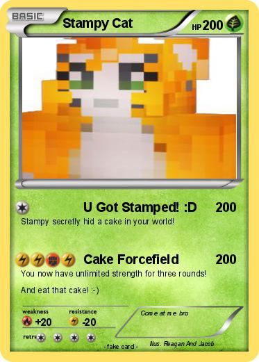 Pokemon Stampy Cat