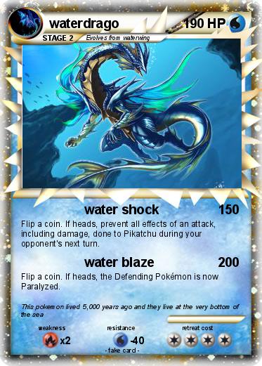 Pokemon waterdrago