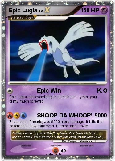Pokemon Epic Lugia