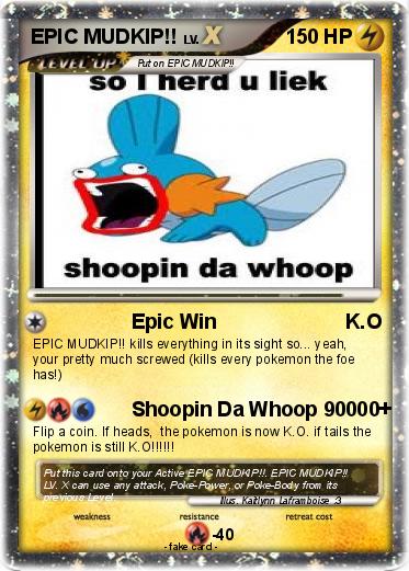 Pokemon EPIC MUDKIP!!