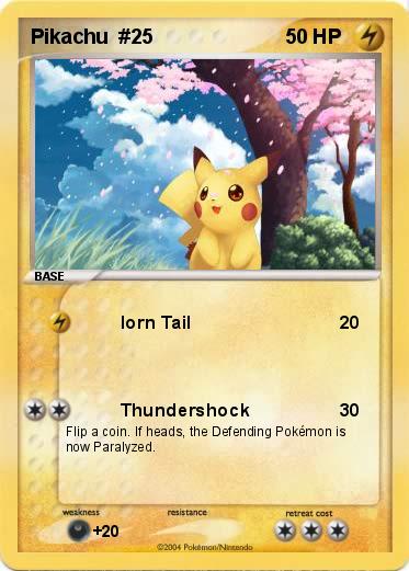 Pokemon Pikachu  #25
