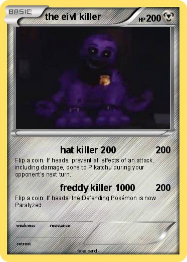 Pokemon the eivl killer