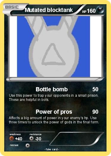 Pokemon Mutated blocktank