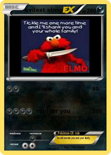 Pokemon evilest elmo