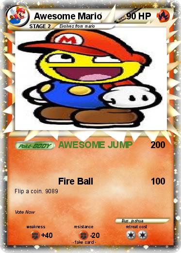 Pokemon Awesome Mario