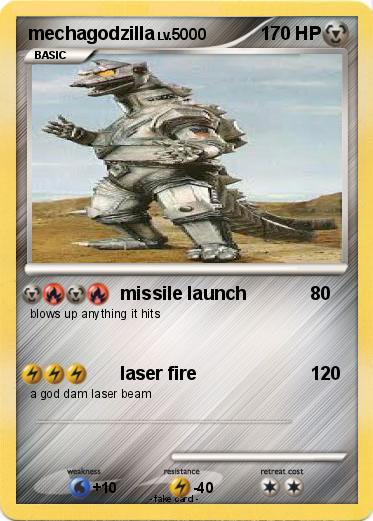 Pokemon mechagodzilla