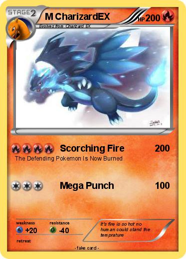 Pokemon M CharizardEX