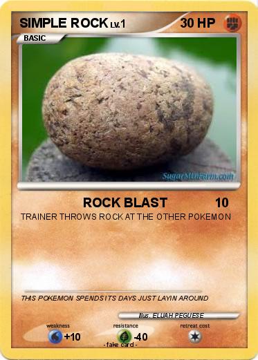 Pokemon SIMPLE ROCK