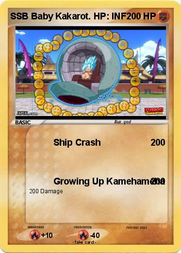 Pokemon SSB Baby Kakarot. HP: INF