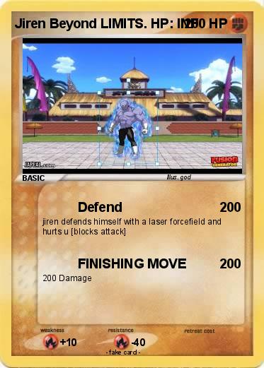 Pokemon Jiren Beyond LIMITS. HP: INF